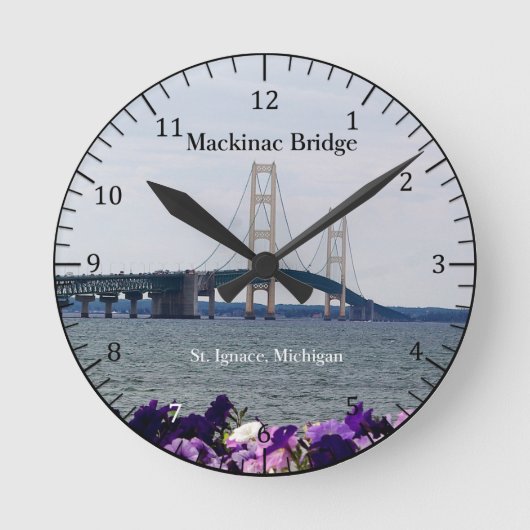 Horloge Ronde Club de bridge de Mackinac (Recto)