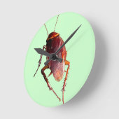 Horloge Ronde Cockroach croquant (Angle)