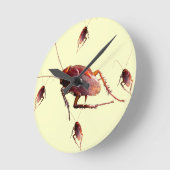 Horloge Ronde Cockroach croquant (Angle)