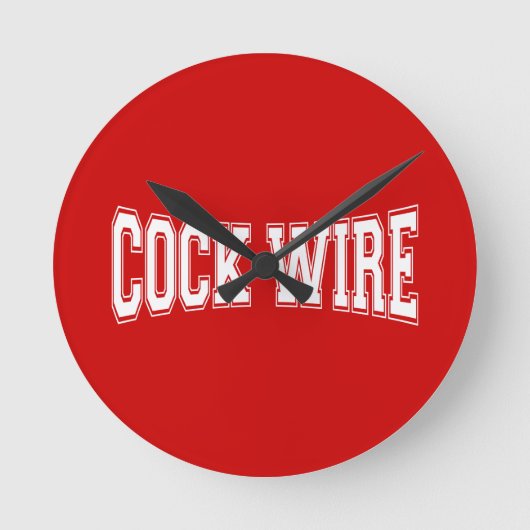 HORLOGE RONDE COCKWER (Recto)