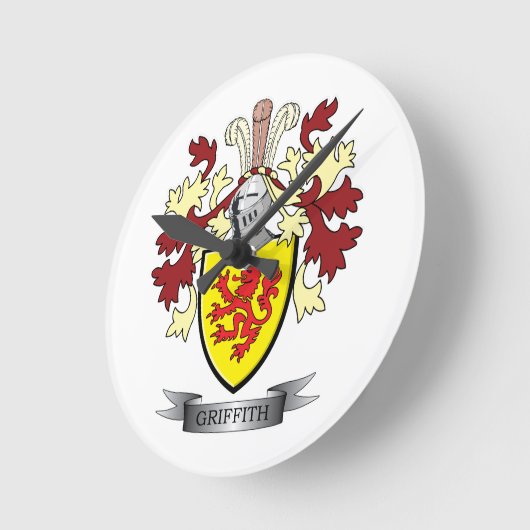 Horloge Ronde Code d'arms (Angle)