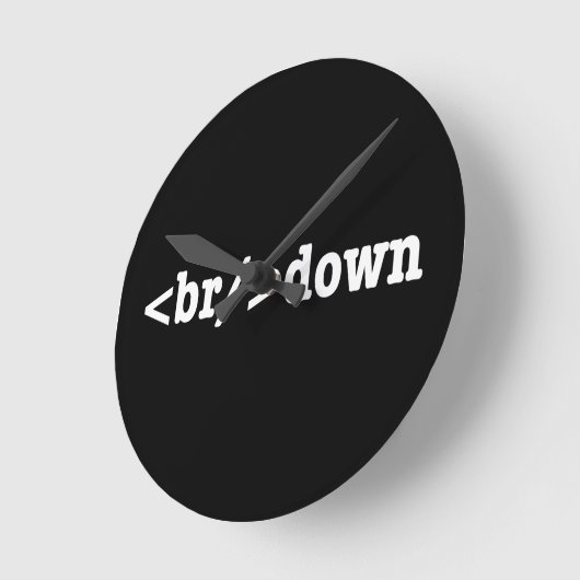 Horloge Ronde code HTML (Angle)