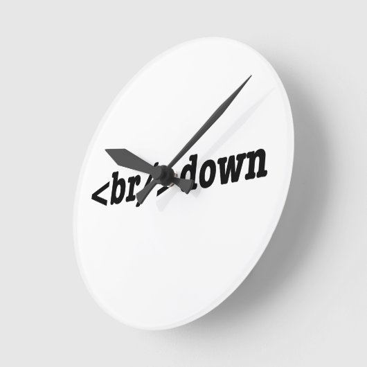 Horloge Ronde code HTML (Angle)