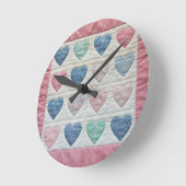 Horloge Ronde Coeur (Angle)