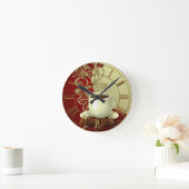 Horloge Ronde Coffee lover moderne (Maison)