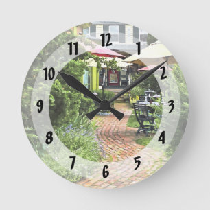 Horloge Ronde Cold Spring NY - Dîner en plein air sur le patio