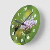 Horloge Ronde Colibri Mouche (Angle)
