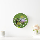 Horloge Ronde Colibri Mouche (Maison)