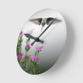 Horloge Ronde Colibri unique (Angle)