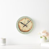 Horloge Ronde Collecteur de Shell (Maison)