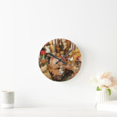 Horloge Ronde Collection ancienne Nounours (Maison)