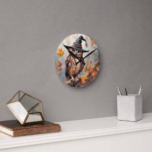 Horloge Ronde Collection d'amie sorcière