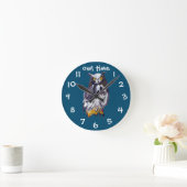 Horloge Ronde Collection de manie de hibou (Maison)