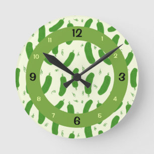 Horloge Ronde Collection Pickle & Fresh