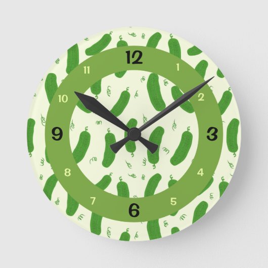 Horloge Ronde Collection Pickle & Fresh (Recto)