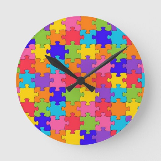 Horloge Ronde Collection puzzled (Recto)