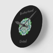 Horloge Ronde Collection unie par confrérie (Angle)