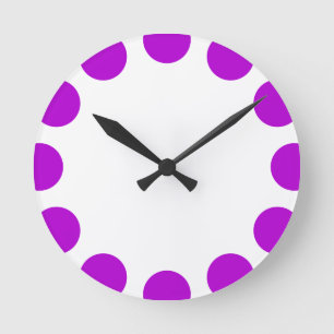 Horloge Ronde Color Crescent