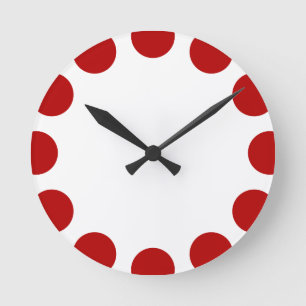 Horloge Ronde Color Crescent