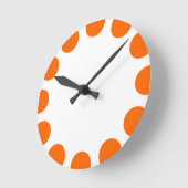 Horloge Ronde Color Crescent (Angle)