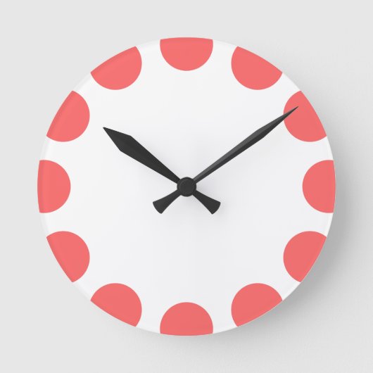 Horloge Ronde Color Crescent (Recto)