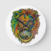 Horloge Ronde Colorful Clock (Recto)