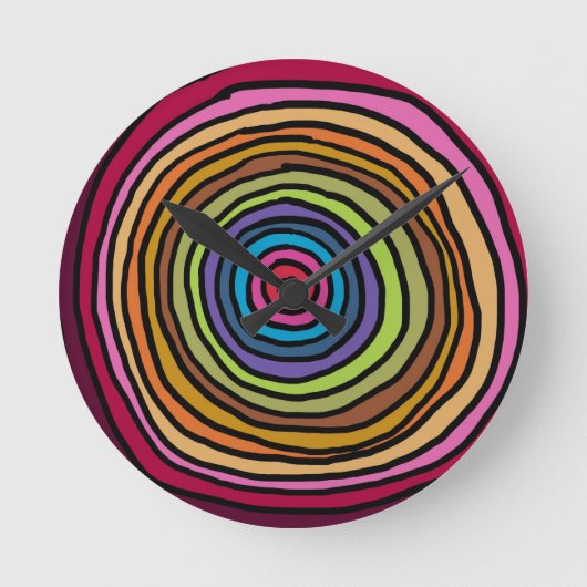Horloge Ronde ColorfulCircles.jpg (Recto)