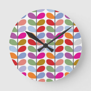 Horloge Ronde Colourful