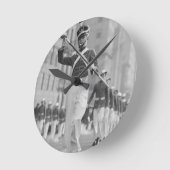 Horloge Ronde Commandant de tambour (Angle)