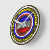 Horloge Ronde Commandement des Forces de l'Armée de terre - FORS (Angle)