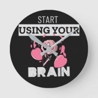 Commencer à utiliser votre cerveau | Drôle Concept