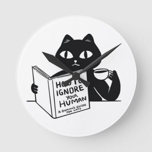Horloge Ronde Comment ignorer vos gens (Recto)