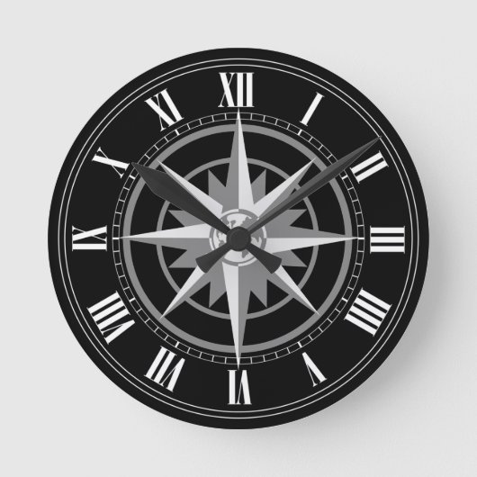 Horloge Ronde Compass Rose with Globe (Recto)