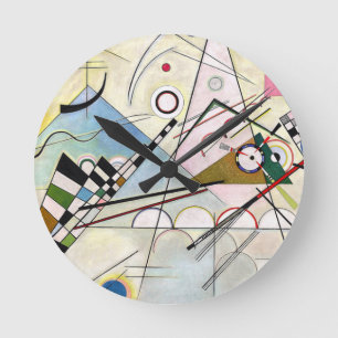Horloge Ronde Composition 8 Wassili Kandinsky