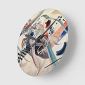 Horloge Ronde Composition de Kandinsky (Angle)