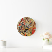 Horloge Ronde Composition de Kandinsky (Maison)