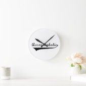 Horloge Ronde Comptable (Maison)