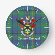 Comté d'Irlande Donegal Tartan Personnalisé