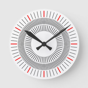 Horloge Ronde Concentric Rays 02