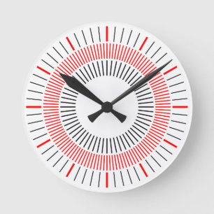 Horloge Ronde Concentric Rays 03