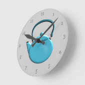 Horloge Ronde Conception d'Aqua Teapot (Angle)