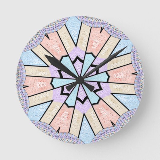 Horloge Ronde Conception de baby shower (Recto)