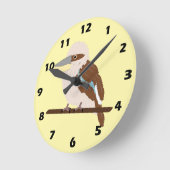 Horloge Ronde Conception de Kookaburra (Angle)