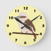Horloge Ronde Conception de Kookaburra (Recto)