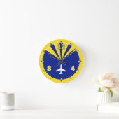 Horloge Ronde Conception de l'avion (Maison)