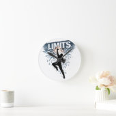 Horloge Ronde Conception de motivation sans limites (Maison)