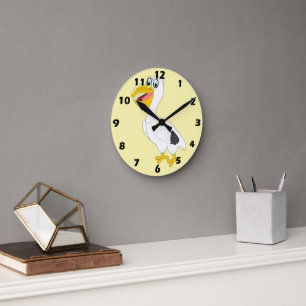 Horloge Ronde Conception de Pélican