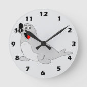 Horloge Ronde Conception de sceau (Recto)