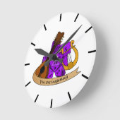 Horloge Ronde Conception des dés de série (Angle)
