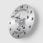 Horloge Ronde Conception Donkey (Angle)